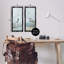 Ensemble de 2 cadres flottants Herons Wading Shallow Sea, design par Lily K.-791571108-791571111