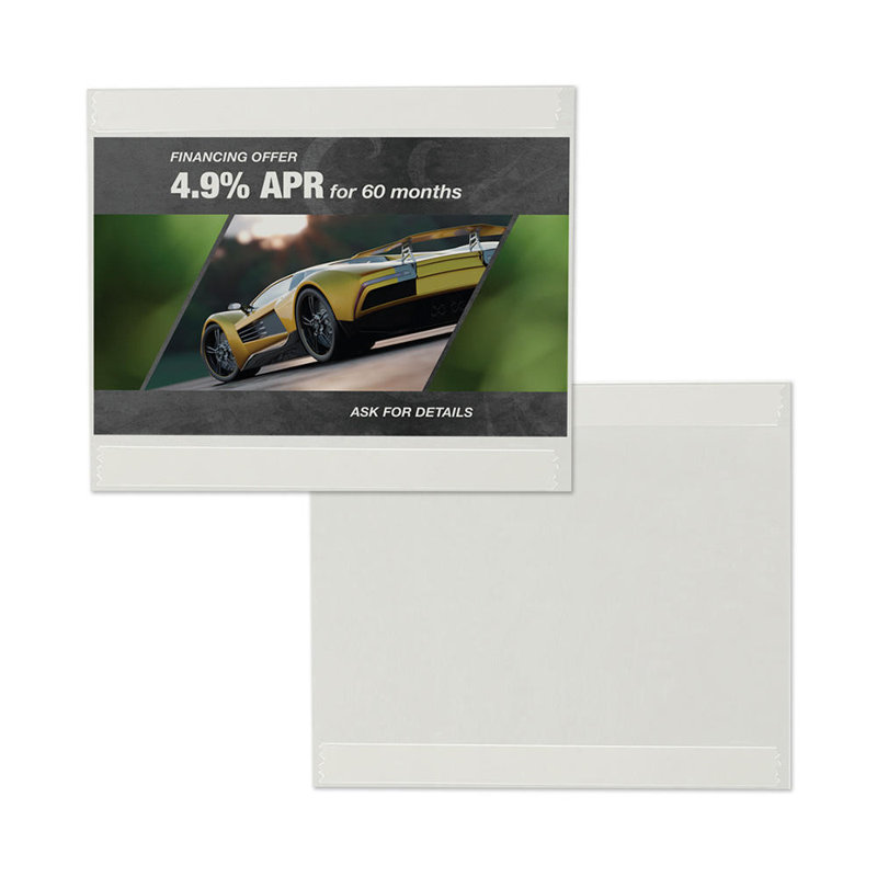 Window Decal, 8.5" H x 11" W