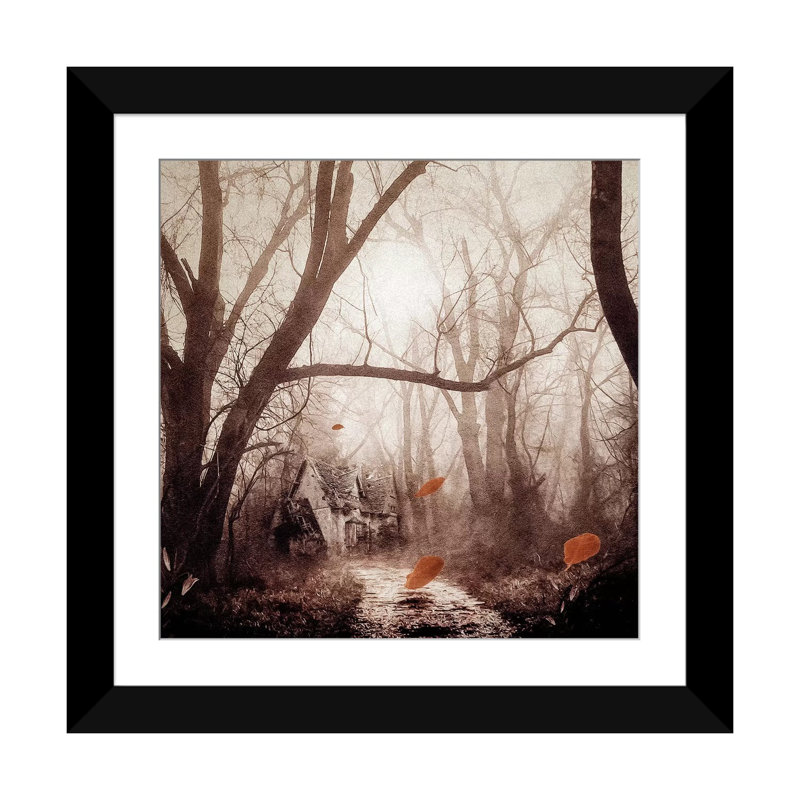 Secret Place, reproduction de photo sur toile tendue, H 24 po x l 24 po x P 1 po, Papier d'art encadré noir, Blanc