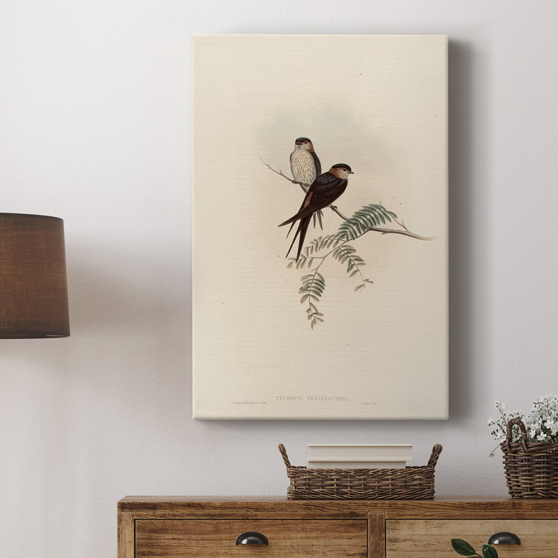 «Vintage Animal Print», impression sur toile rétro «Cavas», H 60 po x l 40 po