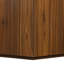 Table basse hexagonale rustique avec plateau en marbre et tiroirs cachés-449654578