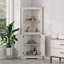 Armoire d'angle, haute avec portes