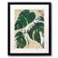 Variegated Monstera Delicioca Print by Karen Sikie