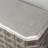 Light luxury silver foil process sideboard. 58.66 " W Sideboard