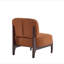Méridienne moderne de 25,5 po avec structure en bois massif, revêtement doux et durable Boucle, parfaite pour le salon, la chambre à coucher ou le bureau