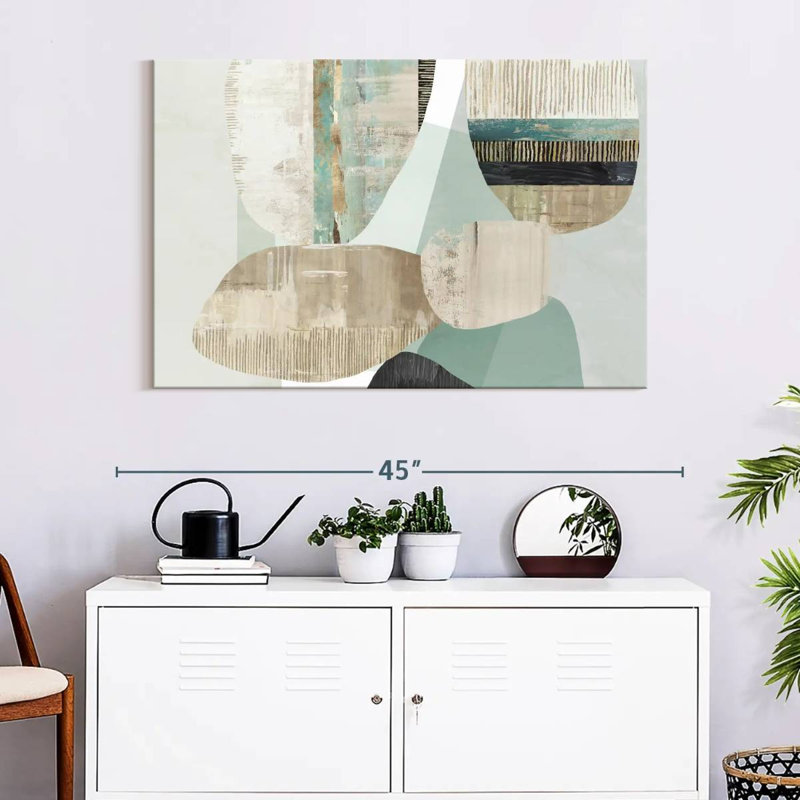 Avery Mixed Celadon, 26" H x 39" W