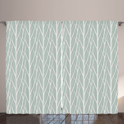 Semi Sheer Curtain Pair
