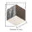 Hexagon Marble - Black Grey White, 12 Pieces/Box, Polished Natural Stone For Interior Floor And Wall Decoration White 0.72 In Height, Different Room Types'-63099462