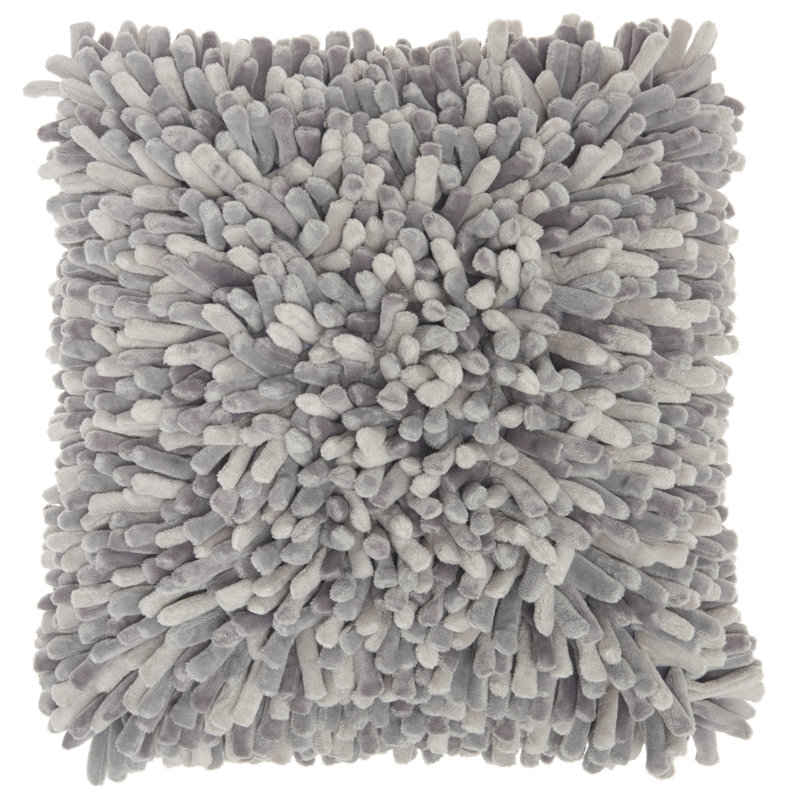  Housse de coussin carré et insert, Gris