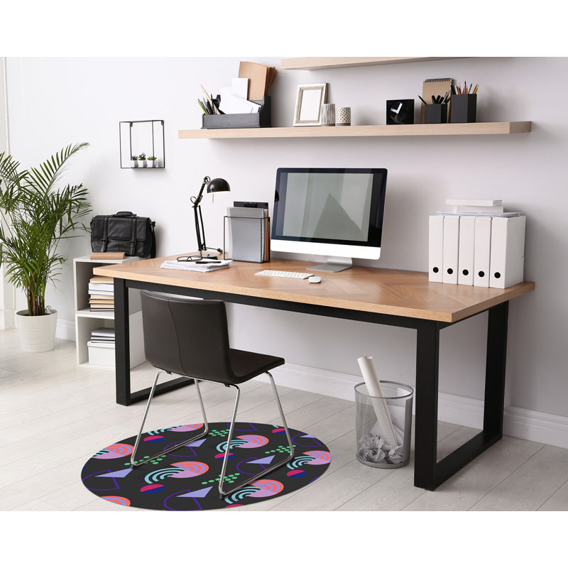 Dimitris Hard Floor Straight Round Chair Mat