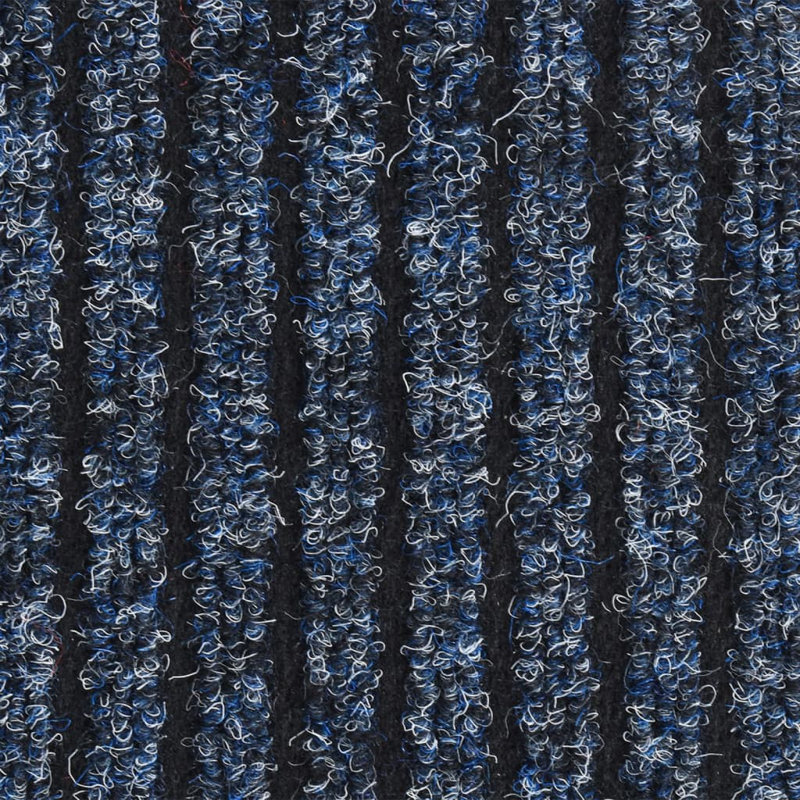 Gracianna Doormat, 80cm W x 120cm L, Blue