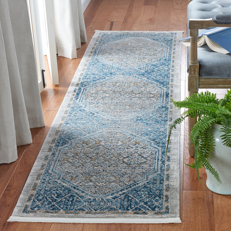 Matherne Oriental Hand Woven Area Rug, Runner 66 x 244 cm