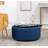 Savinien Upholstered Round Storage Ottoman-928429962