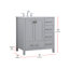 Ensemble de meuble-lavabo simple 32 po Hines-696728280