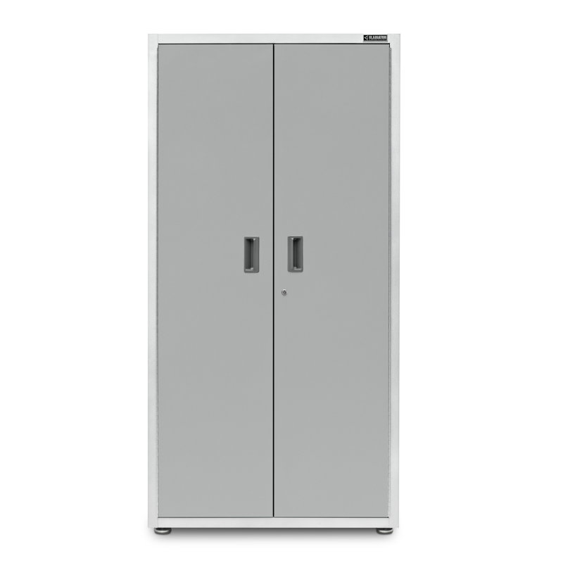 Ready-To-Assemble Large Gearbox, Silver/White