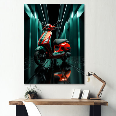 " Scooter Serenity Neon Lights I "