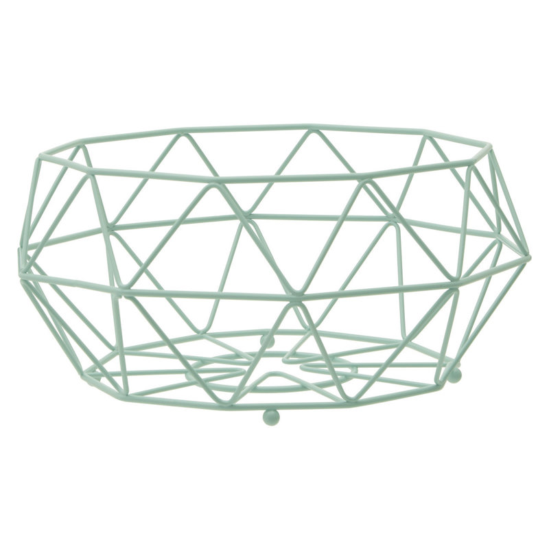 Hykkon Decorative Basket, Green