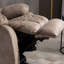 Higuchi Oversize Upholstered Heated Massage Chair-1412967823