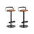 Modern And Simple High Bar Stools With Adjustable Backrests-1288166065