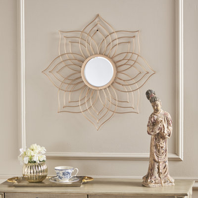 Liddle Metal Flat Wall Mirror