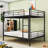 Full Over Full Metal Bunk Bed With Center Legs, Splitable Into 2 Beds-408980544