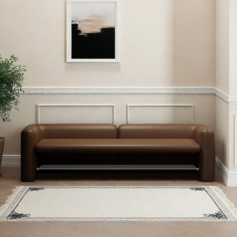 Banc de rangement pour tabouret 70,9 po, Café