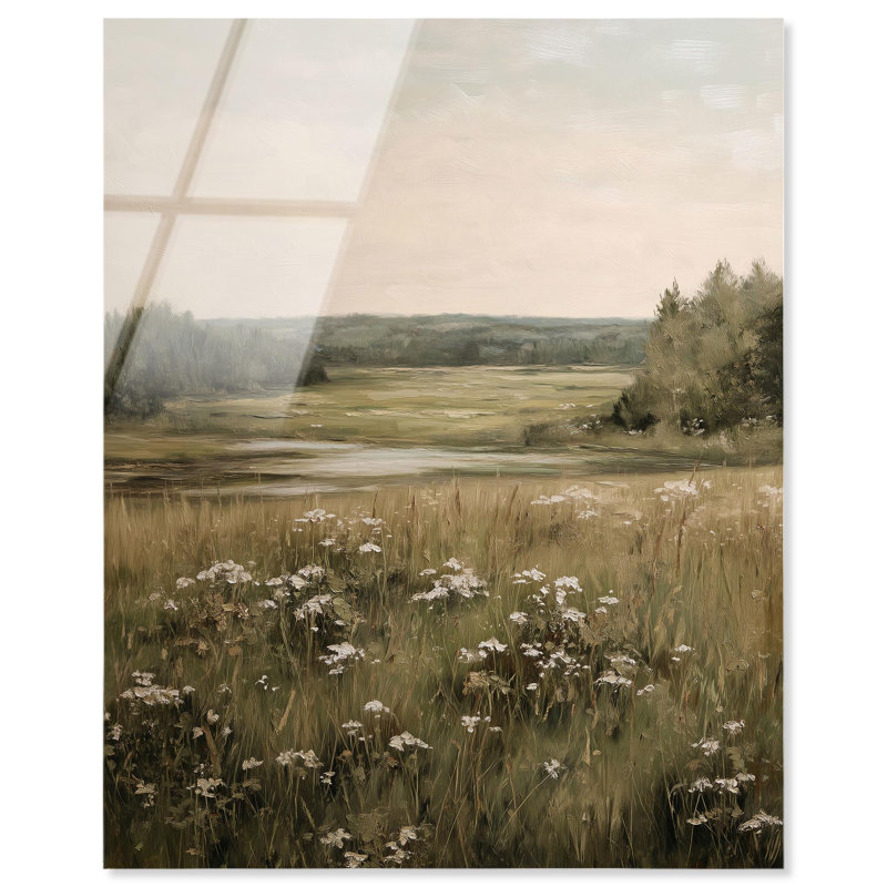 Décoration murale rétro Marshland Whispers par Art Remedy, prête à être accrochée, H 45 po x l 36 po