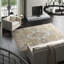 Wool Oriental Area Rug in Beige/Olive Green