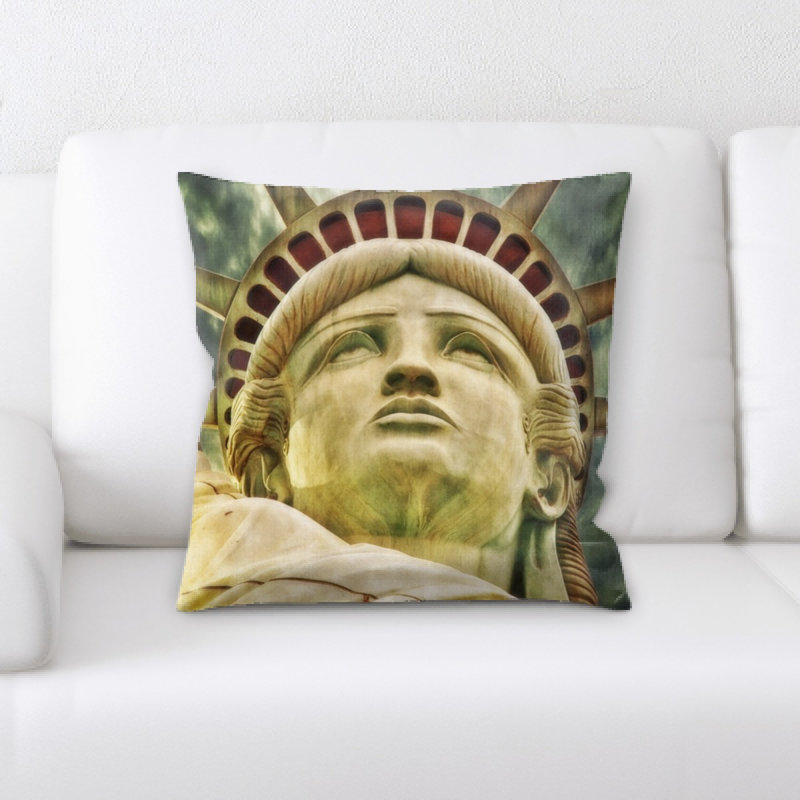 Coussin statue liberty