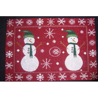 Napperons snow men