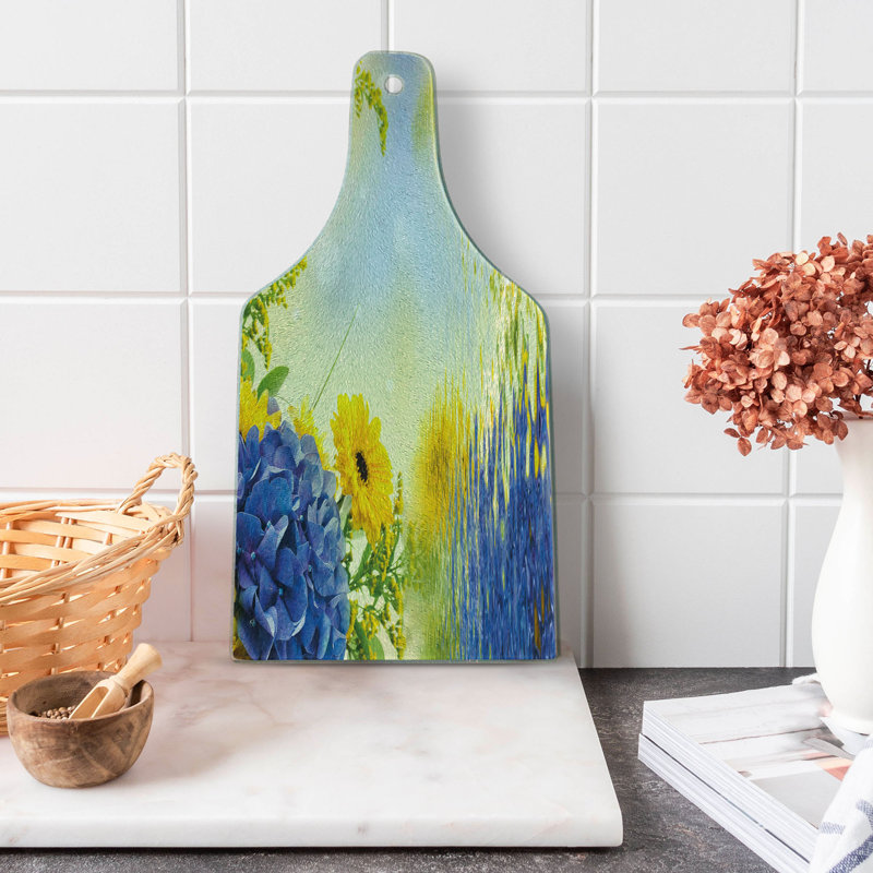 Planche à découper en verre trempé Ambesonne