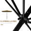 Buterbaugh 3 x 2 m Garden Parasol Umbrella Rectangular UPF 50+ Brown