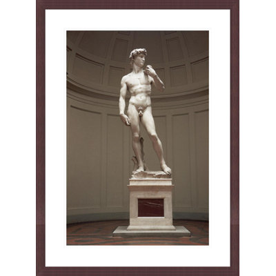 David by Michelangelo -Framed Giclee Print