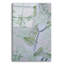  «Aspen Spring Leaves 3» par Coco Good, art mural en verre, 12 po x 16 po