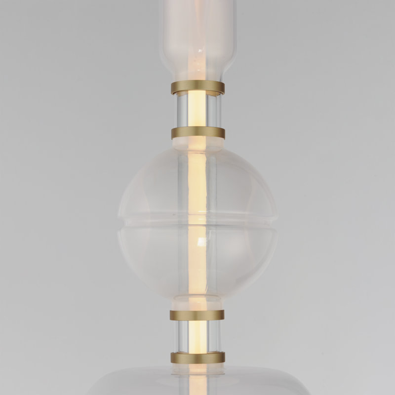Gusto 1 - Light LED Pendant, Fog, Gold