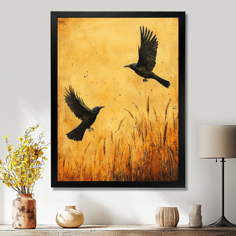 Kopp - Animals Canvas Wall Art, H 44 po x l 34 po, Noir, Reproduction encadrée d'une seule photo