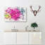 Bright Pink Gerbera Flower - Wrapped Canvas-56656289