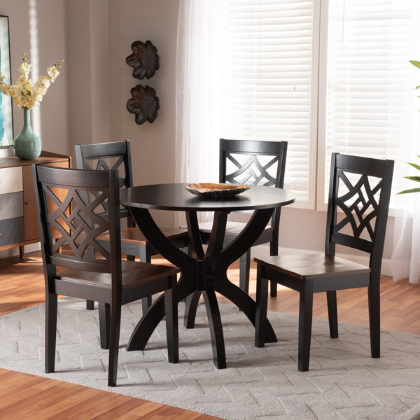 Alcott Hill® Brauer 5 - Piece Dining Set & Reviews | Wayfair