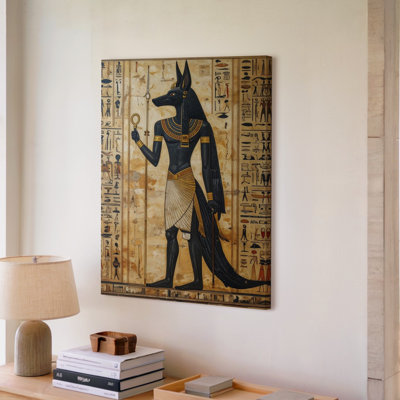 Canvas Here S The Product Description And Seo Optimization For Your Anubis Art Wall Art