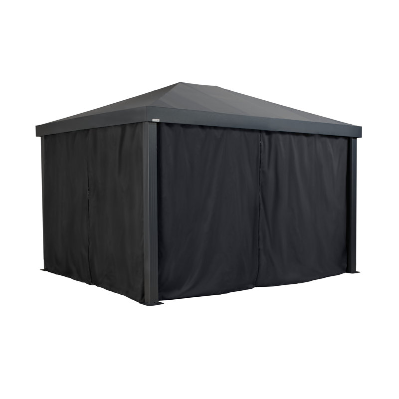 Sojag Black Polyester Screen for Gazebo