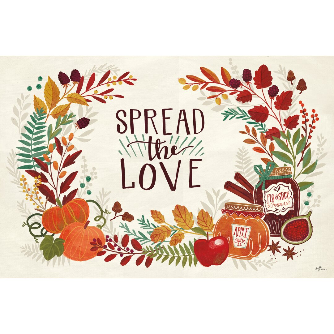 Leinwandbild Spread the Love I von Janelle Penner