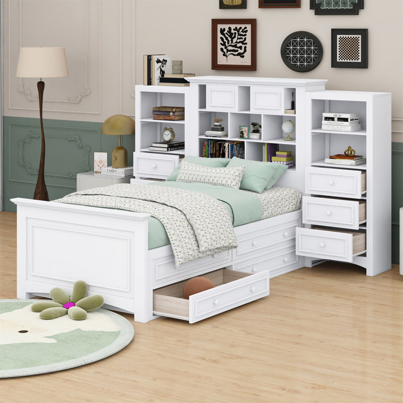 Awet Bed, White