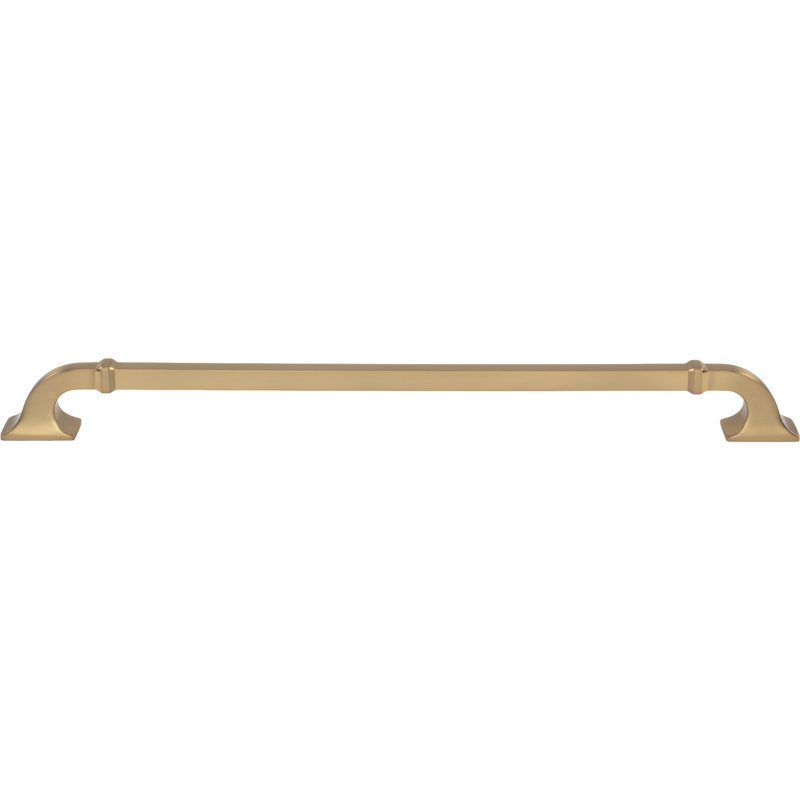 Califon 6 5/16" Center to Center Bar Pull, 12", Gold