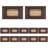 LED Metal Step Light Wall Surface Mount for Stair Deck Walkway