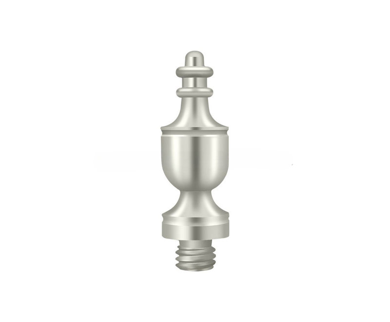 Deltana DSUT14 Urn Tip; Bright Nickel Finish, Polished Nickel