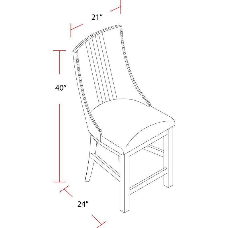 Tabouret court 21,5 po Coelho