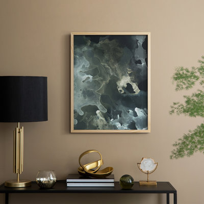 «Gilded Spector I», reproduction encadrée - bois massif