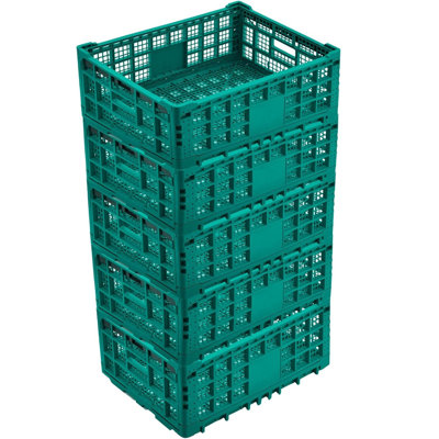 Blue Elephant Plastic Decorative Bin