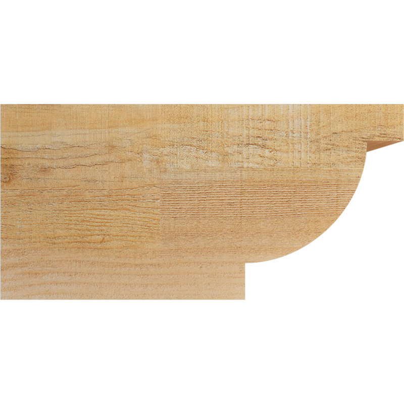 Alpine Rough Sawn, Sapin de Douglas, H 8 po x l 16 po x P 4 po