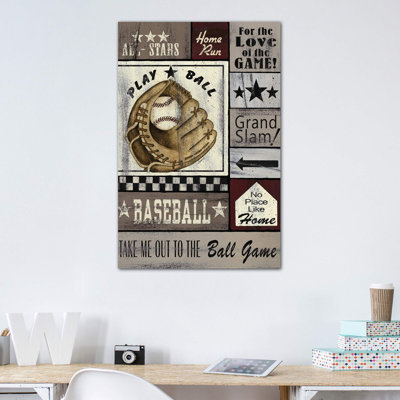 Baseball All Stars par Linda Spivey - impression d'art graphique